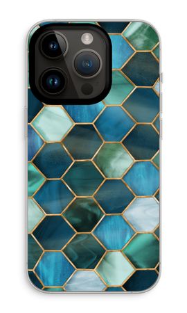 Hexagons in stained glass