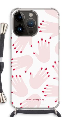 Hands pink
