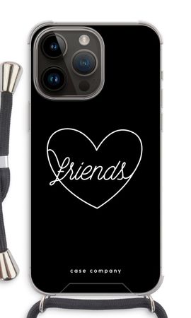 Friends heart black