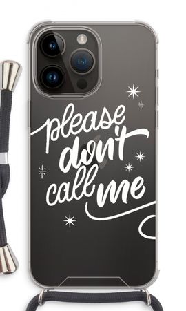 Don't call