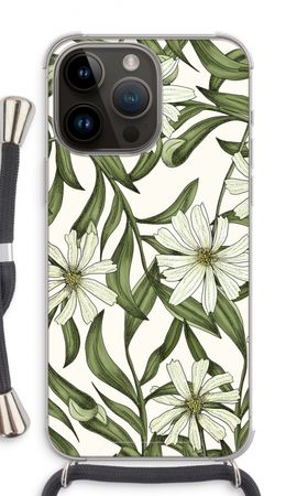 White flower pattern