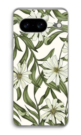 White flower pattern