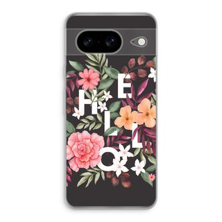 Hello in flowers