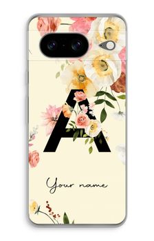Flirty Flowers Monogram
