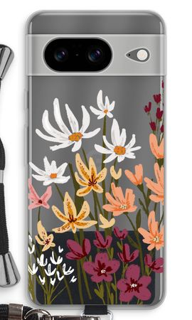 Painted wildflowers