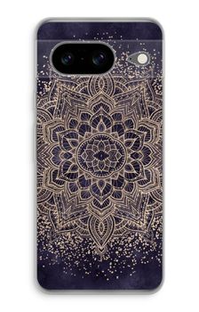 Goldenes Boho-Mandala