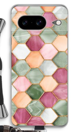 Hexagons in stained glass