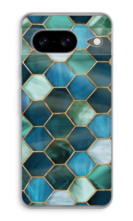 Hexagons in stained glass