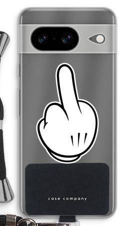 Middle finger white