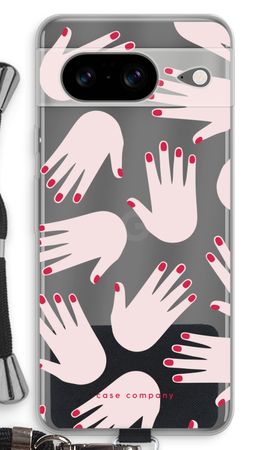 Hands pink
