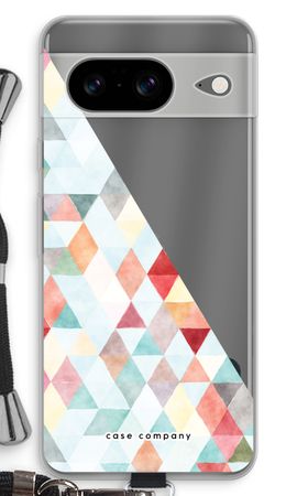 Coloured triangles pastel