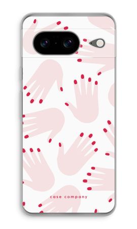 Hands pink