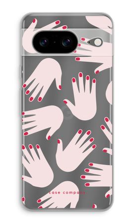 Hands pink