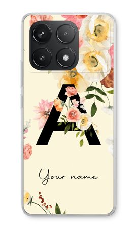 Flirty Flowers Monogram