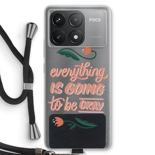 Optimistic flower girl