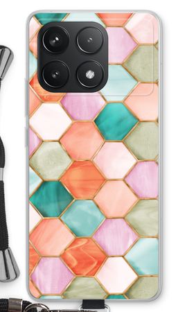 Hexagons in stained glass