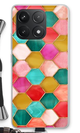 Hexagons in stained glass