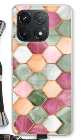 Hexagons in stained glass