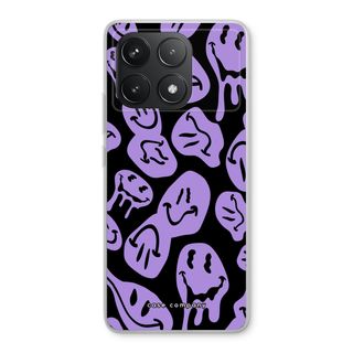 Melting Smiley - Purple