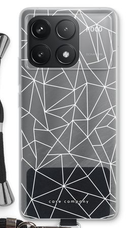 Geometric lines white