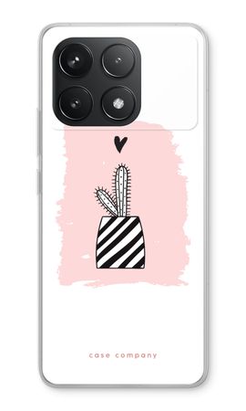 Black and white cactus