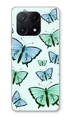 Blue & Green Butterflies