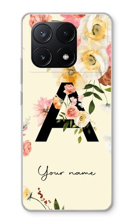 Flirty Flowers Monogram