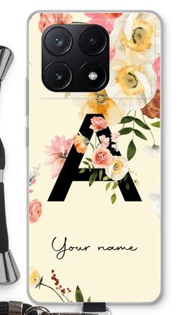 Flirty Flowers Monogram