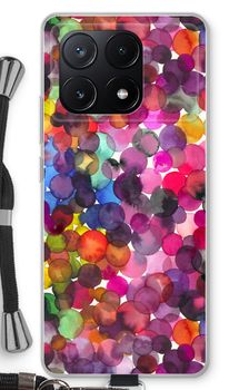 Points d'aquarelle superposés