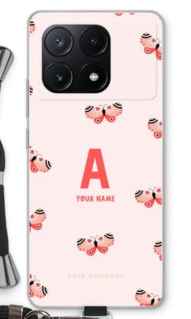 Rosy Butterflies Monogram