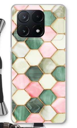 Hexagons in stained glass