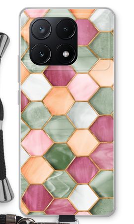 Hexagons in stained glass