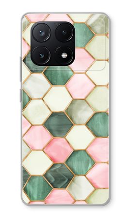 Hexagons in stained glass