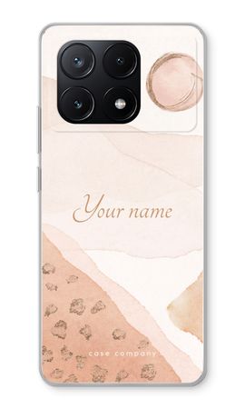 Gold Spots Namecase - Blush