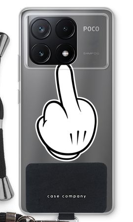 Middle finger black