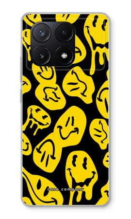 Melting smiley - Yellow