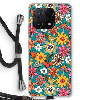 Retroblommor N°2 - Blå