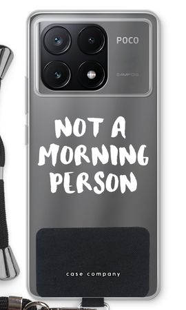 Morning person