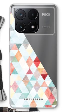 Coloured triangles pastel