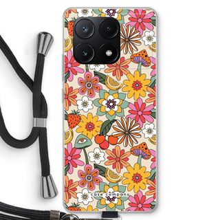 Retro bloemen N°2 - Geel