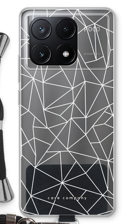 Geometric lines white