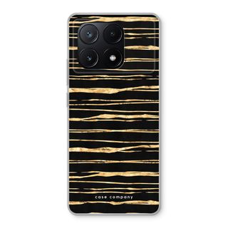 Goldfarbene Streifen