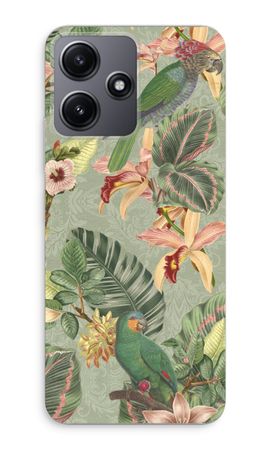 Tropical jungle parrot