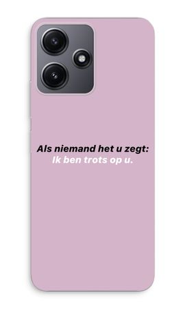 Ik ben trots op u