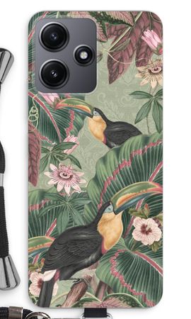 Tropical jungle toucan