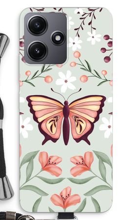 Butterfly in a floral world