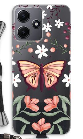 Butterfly in a floral world