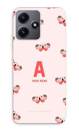 Rosy Butterflies Monogram