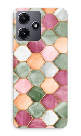 Hexagons in stained glass