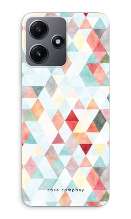 Coloured triangles pastel